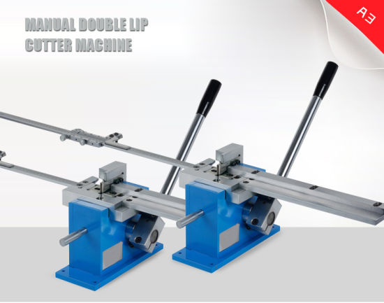 Manual Precision Rule Double Lip Cutter Machine for Die Blade
