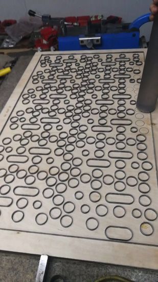 600W Plywood Die Board Laser Cutting Machine