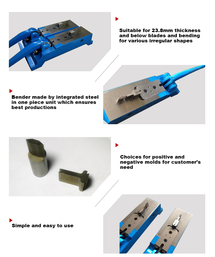Die Board Steel Rule Manual Bender Machine