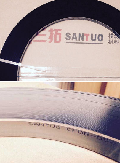 Center Bevel in Cut Lengths or Coils Die Cutting Steel Perforation Rule