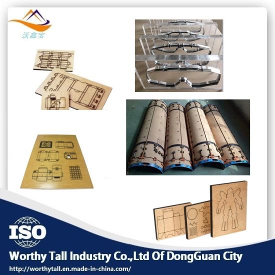 CO2 Laser Cut Wood Die Making Machine for 25mm Plywood