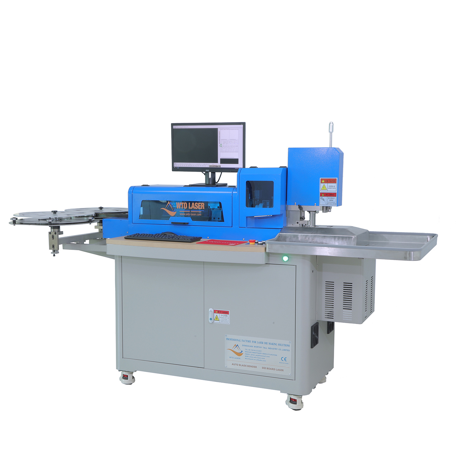 Auto Steel Rule Blade Bending Machine For Die Cutting