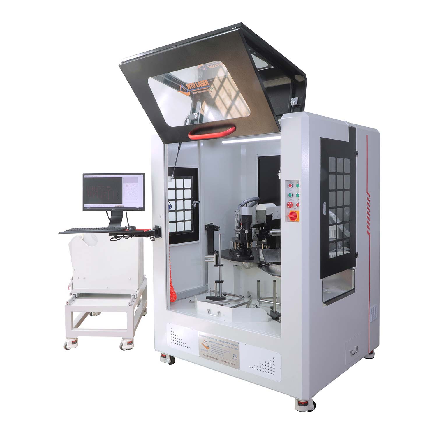 Carton Making Machine Auto Rotary Round Cutting Die Making Machine