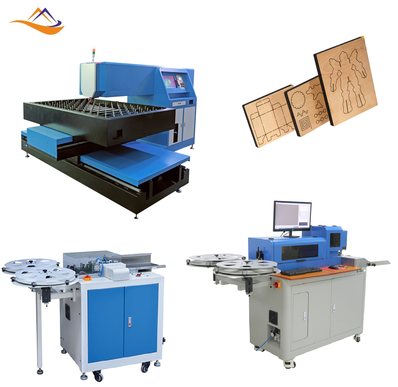 WT CO2 Laser 400W 600W Single Head Flat Die Board Laser Cutting Machine For Die Making